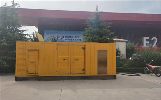 双辽1200KW发电机出租