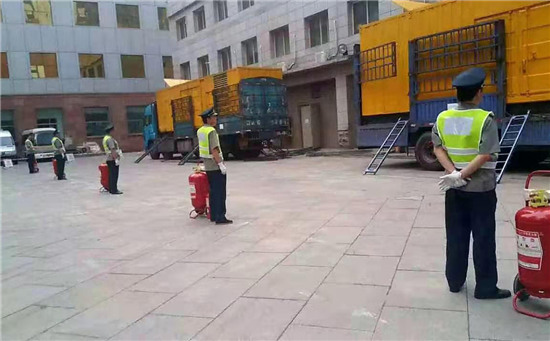 双辽租赁发电机案例